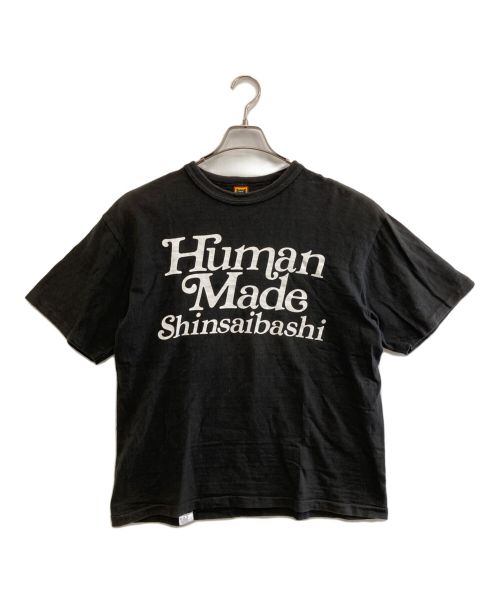 HUMAN MADE（ヒューマンメイド）HUMAN MADE (ヒューマンメイド) SHINSAIBASHI T-SHIRT グレー サイズ:ＸＬの古着・服飾アイテム