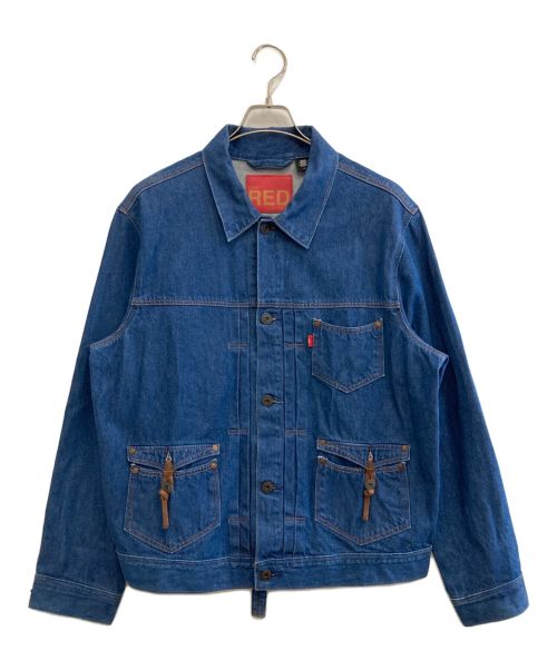 LEVI'S RED（リーバイス レッド）LEVI'S RED (リーバイス レッド) トラッカージャケット インディゴ サイズ:Ｌの古着・服飾アイテム