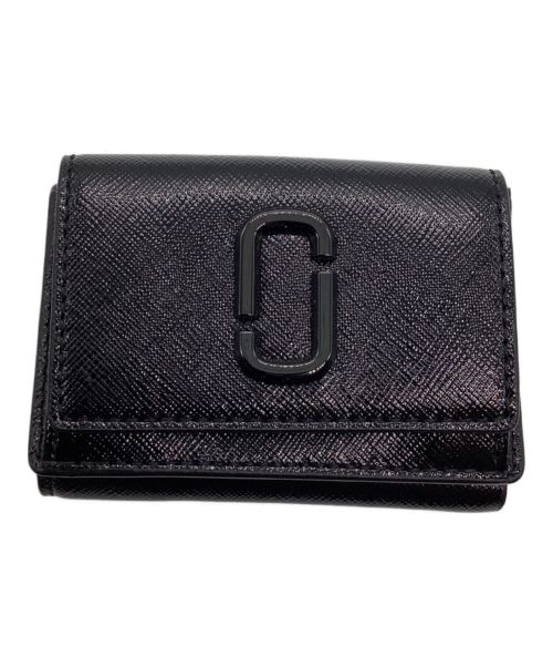 MARC JACOBS（マークジェイコブス）MARC JACOBS (マークジェイコブス) THE UTILITY SNAPSHOT DTM MINI TRIFOLD WALLET ブラックの古着・服飾アイテム