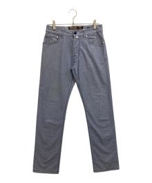 JACOB COHEN（ヤコブコーエン）の古着「J688 Comfort Blue Cotton Stretch Slim Fit Jeans Pants」｜ブルー