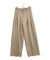 TODAYFUL（トゥデイフル）の古着「Doubletuck Twill Trousers」｜アイボリー