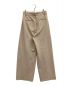 TODAYFUL (トゥデイフル) Doubletuck Twill Trousers アイボリー サイズ:38：5000円