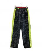 DIESELディーゼル）の古着「Woven track pants with cloudy print」｜ブラック