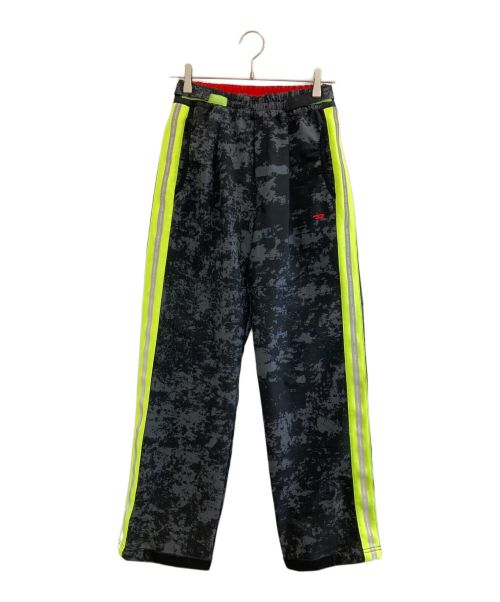 DIESEL（ディーゼル）DIESEL (ディーゼル) Woven track pants with cloudy print ブラック サイズ:XSの古着・服飾アイテム