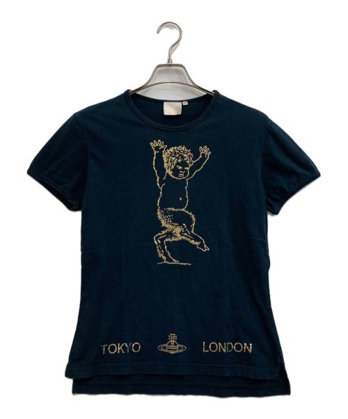 Vivienne Westwood（ヴィヴィアンウエストウッド）Vivienne Westwood (ヴィヴィアンウエストウッド) Tシャツ ブラック サイズ:Mの古着・服飾アイテム