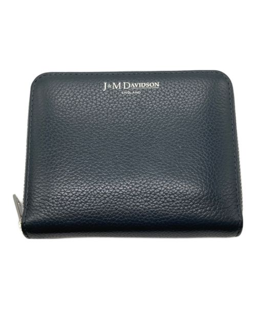 J&M DAVIDSON（ジェイ＆エム デヴィッドソン）J&M DAVIDSON (ジェイ＆エム デヴィッドソン) コンパクトウォレット グレーの古着・服飾アイテム