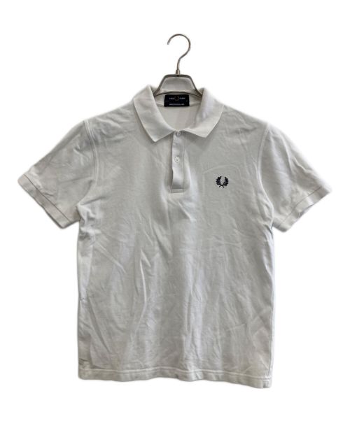 FRED PERRY（フレッドペリー）FRED PERRY (フレッドペリー) ポロシャツ ホワイト サイズ:38の古着・服飾アイテム