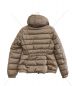 MONCLER (モンクレール) ダウンジャケット ベージュ サイズ:1：55000円