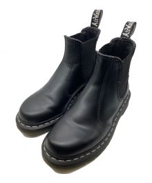 Dr.Martens（ドクターマーチン）の古着「ホワイトステッチ チェルシーブーツ」｜ブラック