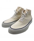 ANATOMICAアナトミカ）の古着「WAKOUWA DECK SHOES LOW WHITE SOLE」｜ベージュ