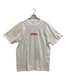 SAPEur（サプール）の古着「バックプリントTシャツ」｜ホワイト