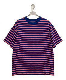 Acy（エイシー）の古着「SS BORDER TEE」｜ブルー×ピンク