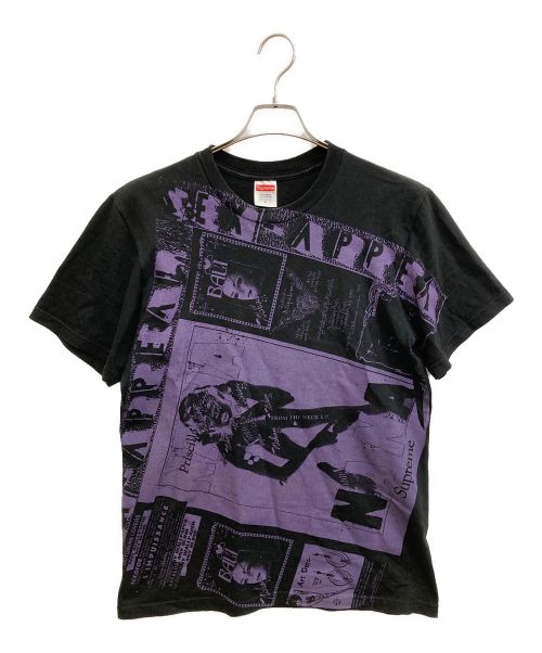 SUPREME（シュプリーム）SUPREME (シュプリーム) Collage Tee ブラック×パープル サイズ:Sの古着・服飾アイテム