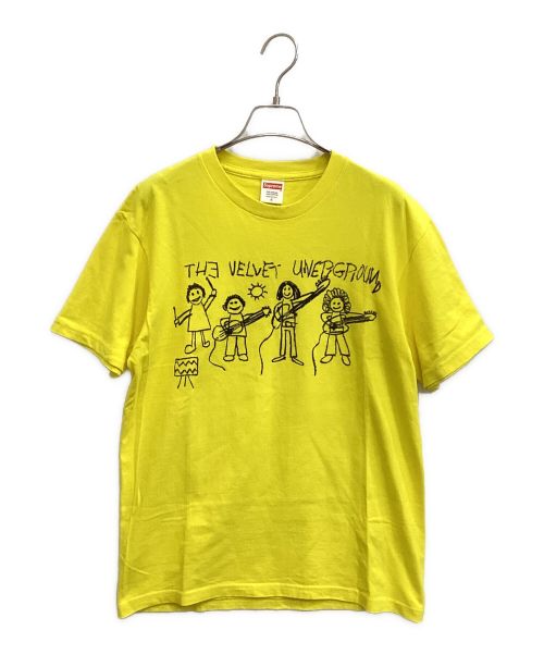 SUPREME（シュプリーム）SUPREME (シュプリーム) The Velvet Underground Drawing Tee イエロー サイズ:Sの古着・服飾アイテム