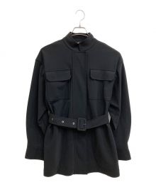 theory（セオリー）の古着「Precision Ponte2 Cargo Coat」｜ブラック