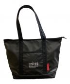 Manhattan Portageマンハッタンポーテージ）の古着「Logo Printed Cherry Hill Tote Bag」｜ブラック