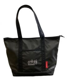 Manhattan Portage（マンハッタンポーテージ）の古着「Logo Printed Cherry Hill Tote Bag」｜ブラック