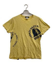 Hysteric Glamour（ヒステリックグラマー）の古着「Tシャツ」｜イエロー