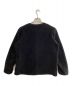 DANTON (ダントン) FLEECE COLLARLESS JACKET ブラック サイズ:38：9000円