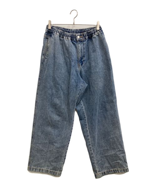 X-LARGE（エクストララージ）X-LARGE (エクストララージ) DENIM WIDE EASY WORK PANTS インディゴ サイズ:Mの古着・服飾アイテム