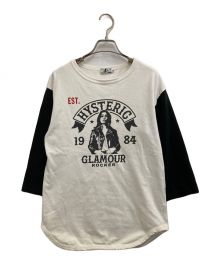 Hysteric Glamour（ヒステリックグラマー）の古着「7分袖カットソー」｜ホワイト