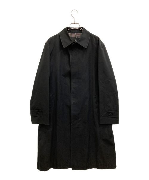 BURBERRY BLACK LABEL（バーバリーブラックレーベル）BURBERRY BLACK LABEL (バーバリーブラックレーベル) ステンカラーコート ブラック サイズ:Ｍの古着・服飾アイテム