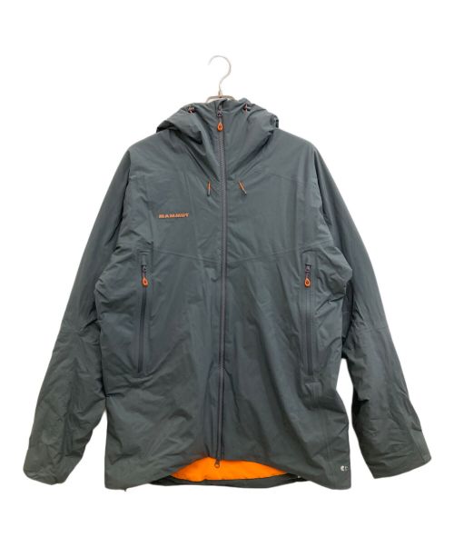 MAMMUT（マムート）MAMMUT (マムート) Nordwand HS Thermo Hooded Jacket グレー サイズ:2XLの古着・服飾アイテム