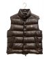 MONCLER（モンクレール）の古着「ダウンベスト」｜ブラウン