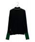 UN3D. (アンスリード) COLOR LINE SHEER KNIT TOP ブラック サイズ:F：8000円