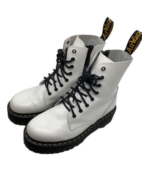 Dr.Martens（ドクターマーチン）Dr.Martens (ドクターマーチン) 8ホールブーツ ホワイト サイズ:26の古着・服飾アイテム