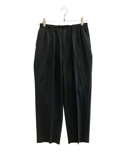 MARKWARE（マーカウェア）MARKWARE (マーカウェア) ORGANIC WOOL 2/80 TROPICAL CLASSIC FIT EASY PANTS グレー サイズ:1の古着・服飾アイテム