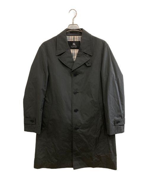 BURBERRY BLACK LABEL（バーバリーブラックレーベル）BURBERRY BLACK LABEL (バーバリーブラックレーベル) トレンチコート ブラック サイズ:Lの古着・服飾アイテム