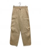 TODAYFULトゥデイフル）の古着「Jacquard Cargo Pants」｜ベージュ