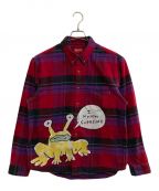 SUPREMEシュプリーム）の古着「Daniel Johnston Plaid Shirt」｜レッド