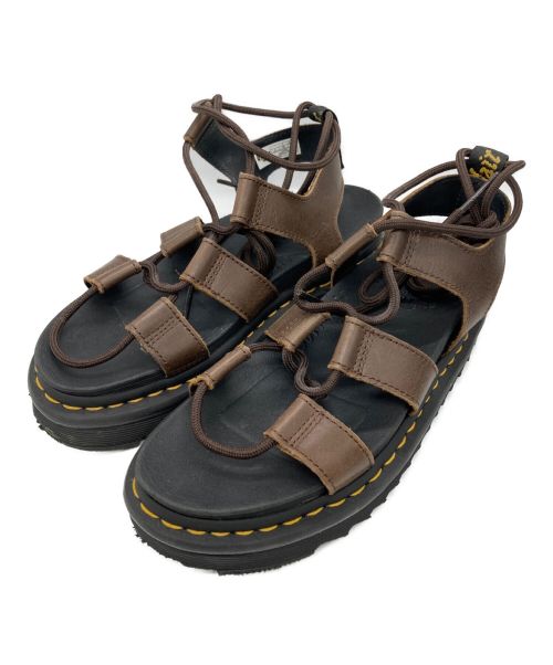 Dr.Martens（ドクターマーチン）Dr.Martens (ドクターマーチン) ナルティラ サンダル ブラウン サイズ:36　UK3 US5の古着・服飾アイテム