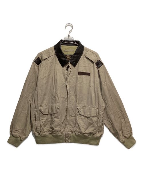 COCKPIT USA（コックピットユーエスエー）COCKPIT USA (コックピットユーエスエー) A-2 JACKET ベージュ サイズ:XLの古着・服飾アイテム