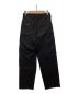 AURALEE (オーラリー) SUPER FINE WOOL COTTON TWILL SLACKS ブラック サイズ:3：14800円