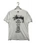 stussy（ステューシー）の古着「プリントTシャツ」｜ホワイト