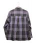 AURALEE (オーラリー) SUPER LIGHT WOOL CHECK SHIRTS ブラック サイズ:4：14000円