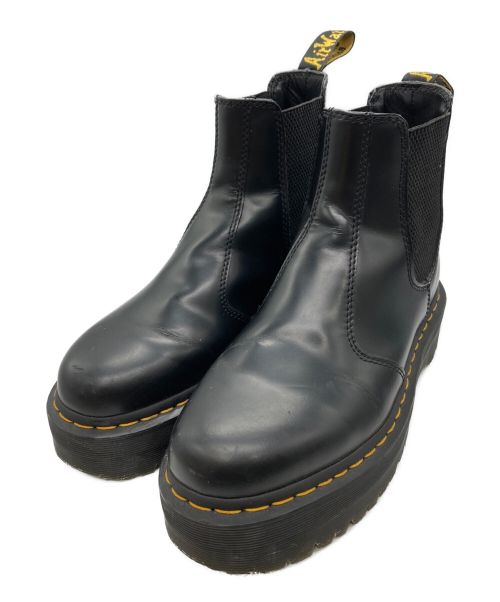 Dr.Martens（ドクターマーチン）Dr.Martens (ドクターマーチン) QUADサイドゴアブーツ ブラック サイズ:US８の古着・服飾アイテム