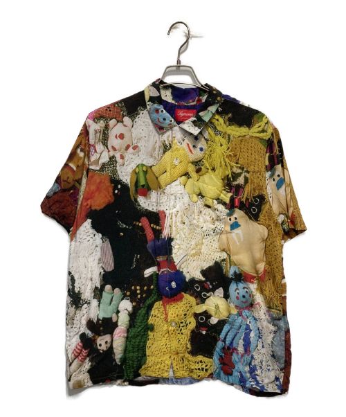 SUPREME（シュプリーム）SUPREME (シュプリーム) Mike Kelley (マイクケリー) More Love Hours Than Can Ever Be Repaid Rayon Shirt マルチカラー サイズ:Lの古着・服飾アイテム