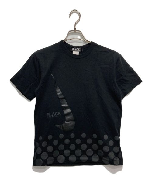 BLACK COMME des GARCONS（ブラック コムデギャルソン）BLACK COMME des GARCONS (ブラック コムデギャルソン) NIKE (ナイキ) プリントTシャツ ブラック サイズ:Lの古着・服飾アイテム