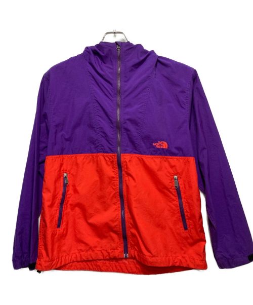 THE NORTH FACE（ザ ノース フェイス）THE NORTH FACE (ザ ノース フェイス) コンパクトジャケット パープル×レッド サイズ:Mの古着・服飾アイテム