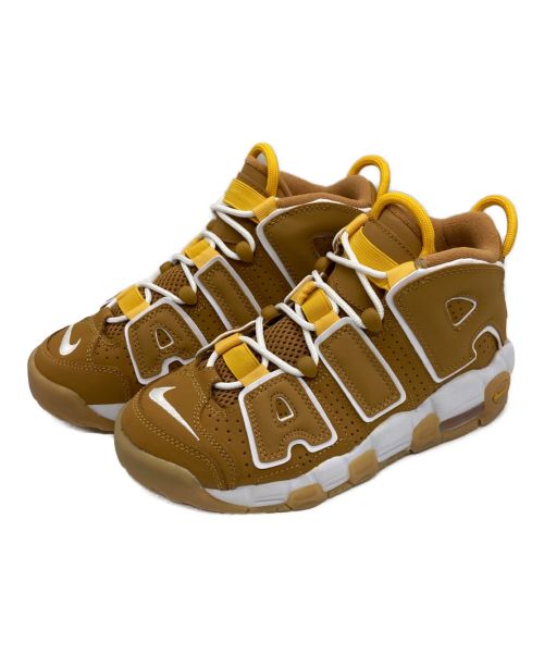 NIKE（ナイキ）NIKE (ナイキ) AIR MORE UPTEMPO (GS) ベージュ サイズ:US4.5Y　23.5cmの古着・服飾アイテム