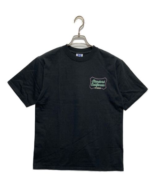 STANDARD CALIFORNIA（スタンダードカリフォルニア）STANDARD CALIFORNIA (スタンダートカルフォニア) プリントTシャツ ブラック サイズ:MEDIUM 未使用品の古着・服飾アイテム