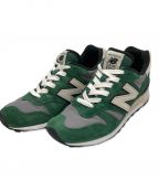 NEW BALANCEニューバランス）の古着「ローカットスニーカー」｜グリーン