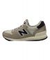 NEW BALANCE (ニューバランス) ローカットスニーカー オフホワイト サイズ:25.5㎝：6800円