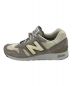 NEW BALANCE (ニューバランス) ローカットスニーカー グレー サイズ:25.5㎝ 未使用品：14800円