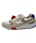 NEW BALANCE (ニューバランス) ローカットスニーカー ベージュ サイズ:25.5㎝ 未使用品：9800円