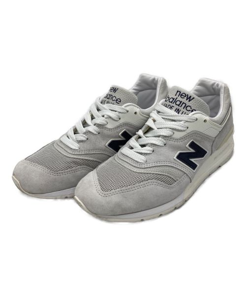 NEW BALANCE（ニューバランス）NEW BALANCE (ニューバランス) ローカットスニーカー ライトグレー サイズ:25.5㎝の古着・服飾アイテム